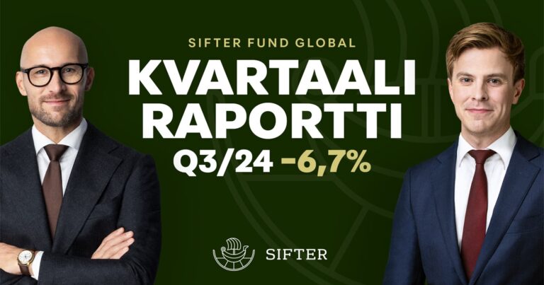 Sifter-rahaston kvartaaliraportti Q3/2024